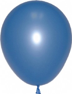 空飄11"珍珠氣球-水藍色